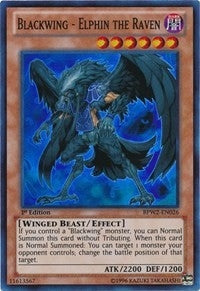 Image for Blackwing - Elphin the Raven (BPW2-EN026) (BPW2) - YuGiOh