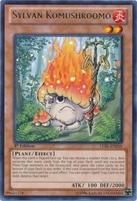 Image for Sylvan Komushroomo (LVAL-EN016) (LVAL) - YuGiOh