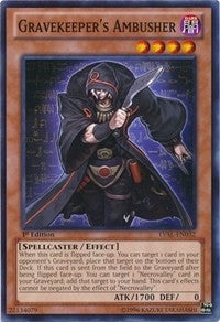 Image for Gravekeeper's Ambusher (LVAL-EN032) (LVAL) - YuGiOh