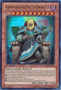 Image for Gravekeeper's Oracle (LVAL-EN034) (LVAL) - YuGiOh