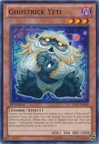 Image for Ghostrick Yeti (LVAL-EN082) (LVAL) - YuGiOh