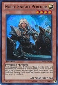 Image for Noble Knight Peredur (LVAL-EN085) (LVAL) - YuGiOh
