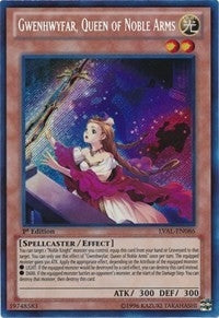 Image for Gwenhwyfar, Queen of Noble Arms (LVAL-EN086) (LVAL) - YuGiOh