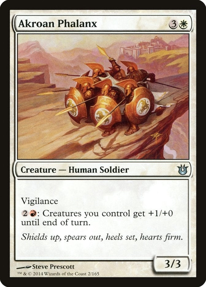 Image for Akroan Phalanx (2) (Born of the Gods) - Magic: The Gathering