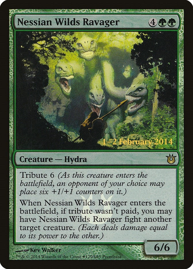 Image for Nessian Wilds Ravager (129) (Prerelease Cards) - Magic: The Gathering