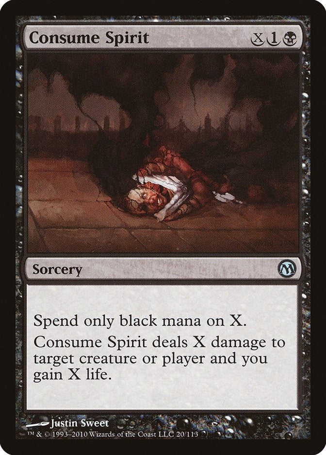 Image for Consume Spirit (20) (Duels of the Planeswalkers) - Magic: The Gathering