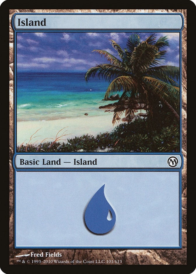 Image for Island (101) (101) (Duels of the Planeswalkers) - Magic: The Gathering