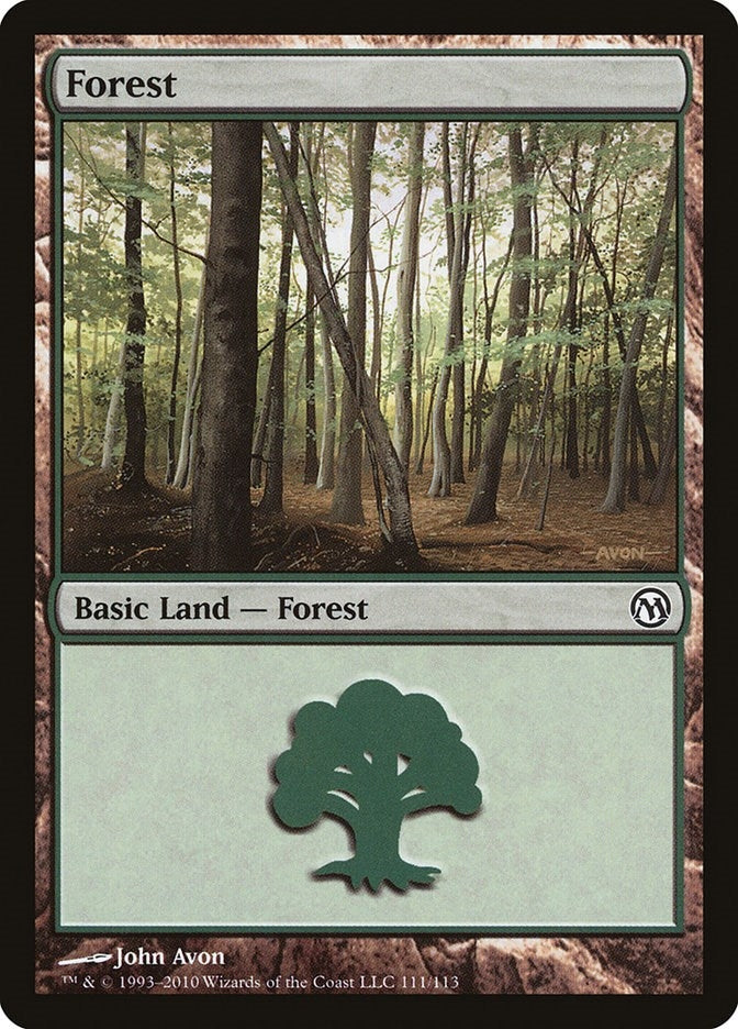Image for Forest (111) (111) (Duels of the Planeswalkers) - Magic: The Gathering