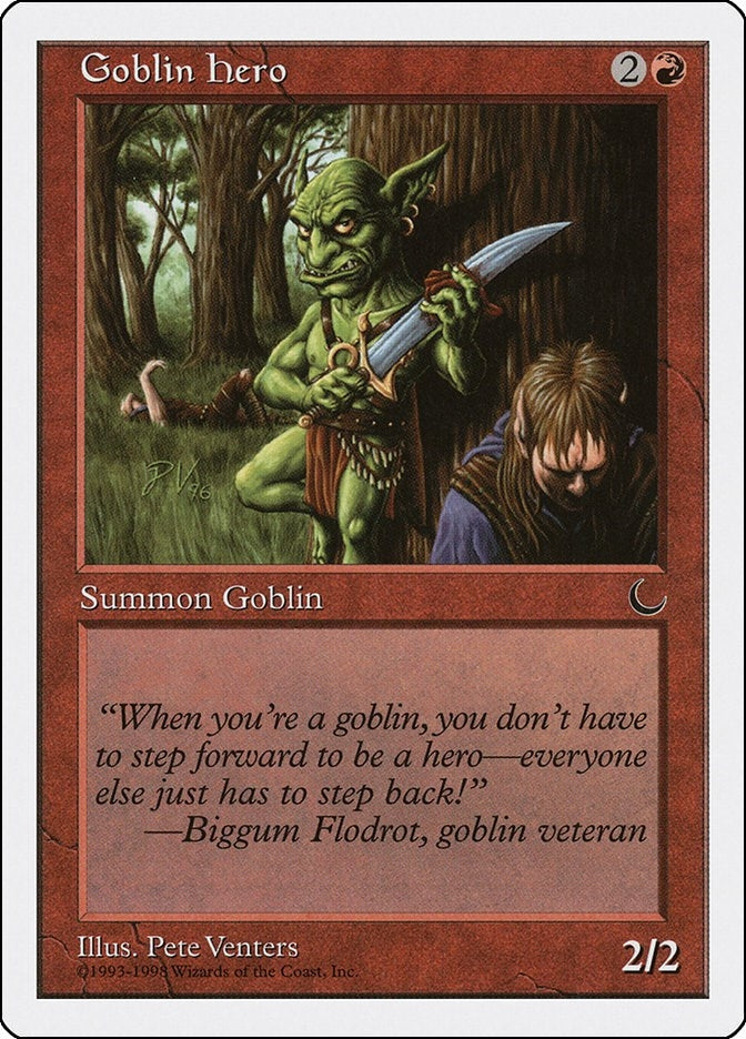 Image for Goblin Hero (30) (Anthologies) - Magic: The Gathering
