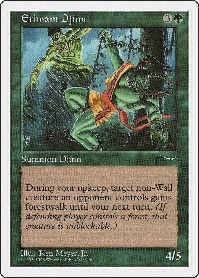 Image for Erhnam Djinn (51) (Anthologies) - Magic: The Gathering