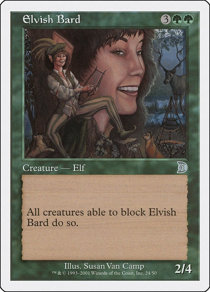 Image for Elvish Bard (24) (Deckmasters Garfield vs Finkel) - Magic: The Gathering