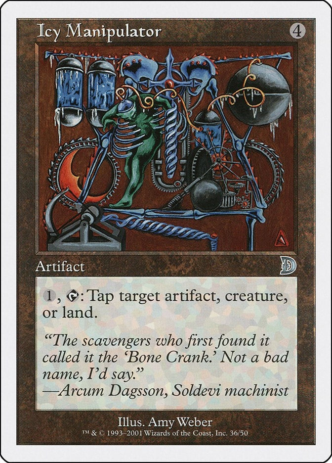 Image for Icy Manipulator (36) (Deckmasters Garfield vs Finkel) - Magic: The Gathering