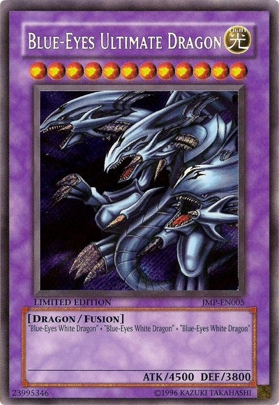 Image for Blue-Eyes Ultimate Dragon (Secret) (JMP-EN005) (SJMP) - YuGiOh