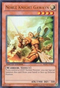 Image for Noble Knight Gawayn (REDU-ENSP1) (REDU-ENSP1) (REDU) - YuGiOh