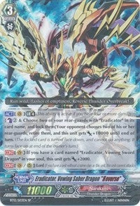 Image for Eradicator, Vowing Saber Dragon "Reverse" (SP) (BT12/S03EN) (BT12: Binding Force of the Black Rings) - Cardfight Vanguard