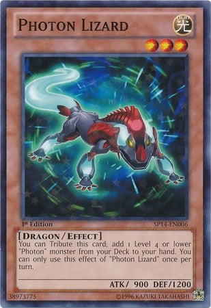 Image for Photon Lizard (Starfoil) (SP14-EN006) (SP14) - YuGiOh