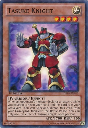Image for Tasuke Knight (Starfoil) (SP14-EN010) (SP14) - YuGiOh