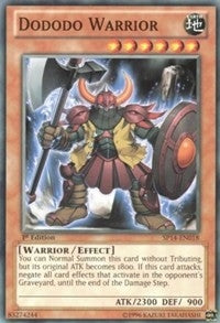 Image for Dododo Warrior (SP14-EN018) (SP14) - YuGiOh