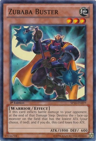 Image for Zubaba Buster (Starfoil) (SP14-EN019) (SP14) - YuGiOh