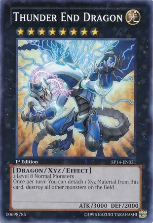Image for Thunder End Dragon (Starfoil) (SP14-EN021) (SP14) - YuGiOh