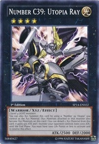 Image for Number C39: Utopia Ray (SP14-EN022) (SP14) - YuGiOh