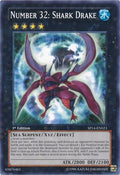 Image for Number 32: Shark Drake (Starfoil) (SP14-EN023) (SP14) - YuGiOh