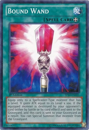 Image for Bound Wand (Starfoil) (SP14-EN035) (SP14) - YuGiOh