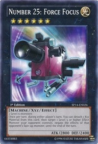 Image for Number 25: Force Focus (SP14-EN026) (SP14) - YuGiOh