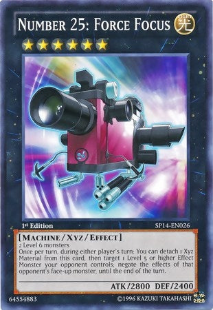Image for Number 25: Force Focus (Starfoil) (SP14-EN026) (SP14) - YuGiOh