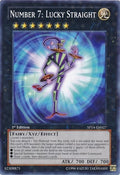 Image for Number 7: Lucky Straight (Starfoil) (SP14-EN027) (SP14) - YuGiOh