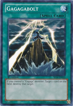 Image for Gagagabolt (Starfoil) (SP14-EN033) (SP14) - YuGiOh