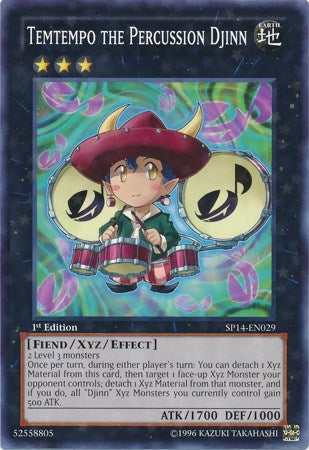 Image for Temtempo the Percussion Djinn (Starfoil) (SP14-EN029) (SP14) - YuGiOh