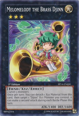 Image for Melomelody the Brass Djinn (Starfoil) (SP14-EN030) (SP14) - YuGiOh