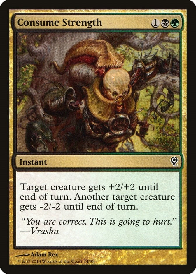 Image for Consume Strength (74) (Jace vs. Vraska) - Magic: The Gathering