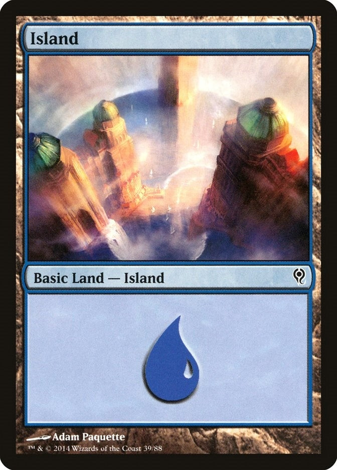 Image for Island (39) (39) (Jace vs. Vraska) - Magic: The Gathering