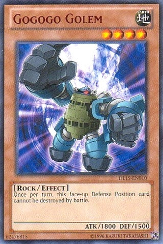 Image for Gogogo Golem (Red) (DL15-EN010) (DL) - YuGiOh