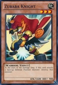 Image for Zubaba Knight (Blue) (DL15-EN008) (DL) - YuGiOh