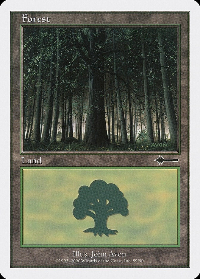 Image for Forest (89) (89) (Beatdown Box Set) - Magic: The Gathering