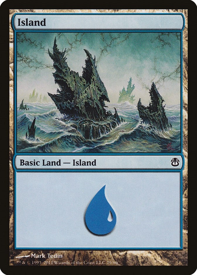 Image for Island (79) (79) (Ajani vs. Nicol Bolas) - Magic: The Gathering