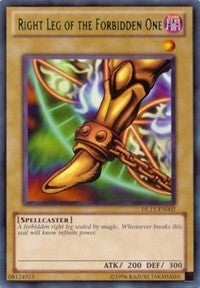 Image for Right Leg of the Forbidden One (Blue) (DL11-EN002) (DL) - YuGiOh