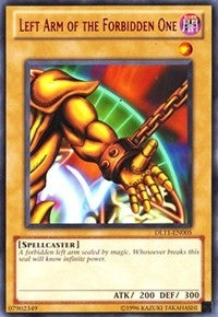 Image for Left Arm of the Forbidden One (Red) (DL11-EN005) (DL) - YuGiOh