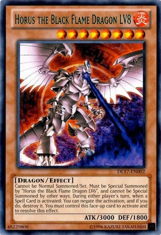 Image for Horus the Black Flame Dragon LV8 (Green) (DL17-EN002) (DL) - YuGiOh