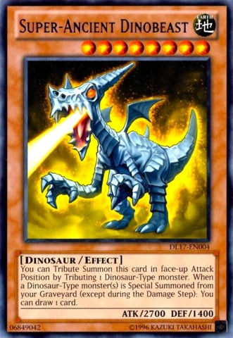 Image for Super-Ancient Dinobeast (Blue) (DL17-EN004) (DL) - YuGiOh