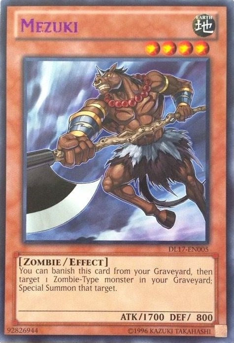 Image for Mezuki (Purple) (DL17-EN005) (DL) - YuGiOh