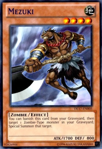 Image for Mezuki (Blue) (DL17-EN005) (DL) - YuGiOh