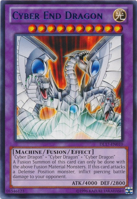 Image for Cyber End Dragon (Blue) (DL17-EN010) (DL) - YuGiOh