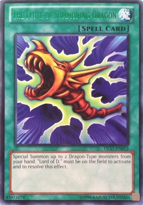 Image for The Flute of Summoning Dragon (Green) (DL17-EN013) (DL) - YuGiOh