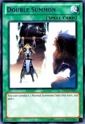 Image for Double Summon (Blue) (DL17-EN017) (DL) - YuGiOh