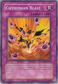 Image for Chthonian Blast (DR04-EN110) (DR04) - YuGiOh