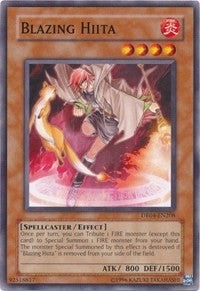 Image for Blazing Hiita (DR04-EN208) (DR04) - YuGiOh